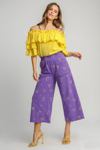 Load image into Gallery viewer, Umgee French Terry Waistband Bottoms in Purple
