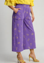 Load image into Gallery viewer, Umgee French Terry Waistband Bottoms in Purple
