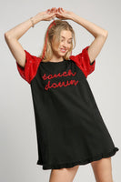 Umgee Sequin Mini Dress *GAME DAY STYLE!* in Black