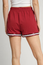 Load image into Gallery viewer, Umgee French Terry Shorts *GAME DAY STYLE*! in Wine
