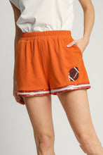Load image into Gallery viewer, Umgee French Terry Shorts *GAME DAY STYLE*! in Burnt Orange
