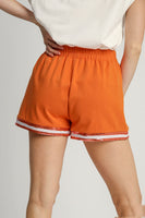 Umgee French Terry Shorts *GAME DAY STYLE*! in Burnt Orange