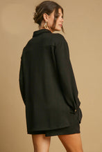 Load image into Gallery viewer, Umgee LuxeKnit Twofer Romper in Black
