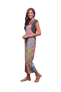 Sacred Threads Summer Splendor Patchwork Overalls Overalls Sacred Threads   