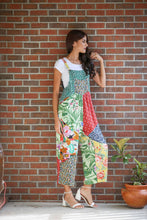 Load image into Gallery viewer, Sacred Threads Botanical Bliss Patchwork Overalls ON ORDER Overalls Sacred Threads   
