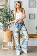 Load image into Gallery viewer, Oli &amp; Hali Distressed Jeans in Denim
