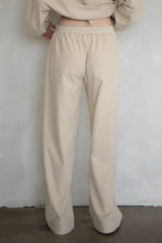 Load image into Gallery viewer, Things Between "DANI" Striped Fleece Pants in Beige
