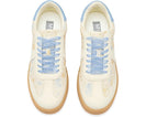 MIA 1976 "AXEL" Sneakers in Off White Multi Floral Baby Blue