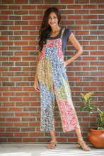 Load image into Gallery viewer, Sacred Threads Summer Splendor Patchwork Overalls Overalls Sacred Threads   
