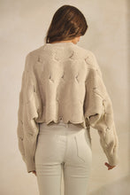Load image into Gallery viewer, LovLov Textured Knit Sweater in Oatmeal
