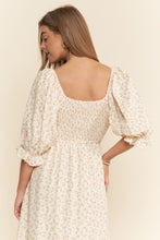 Load image into Gallery viewer, J.nna Floral Print Maxi Dress in Neutral
