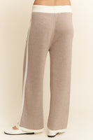 J.nna 2 Piece Knit Sweater Set in Cream Light Sand