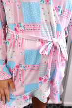 Load image into Gallery viewer, Jess Lea Almost Ready Ribbed Robe in Pink Heirloom
