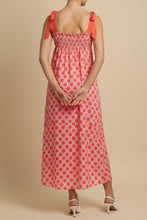Load image into Gallery viewer, J.nna Polka Dot Maxi Dress in Pink Dot
