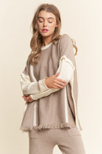 Load image into Gallery viewer, J.nna 2 Piece Knit Sweater Set in Cream Light Sand
