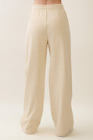 Veveret Striped Lounge Pants in Light Mustard