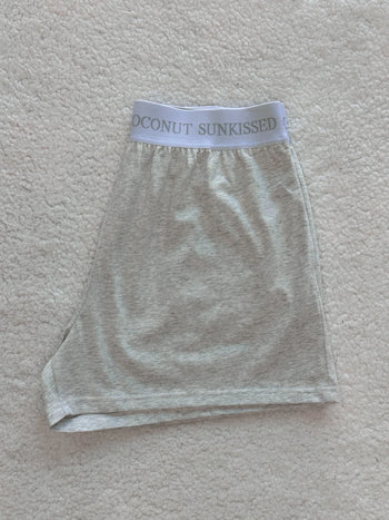 Watercolor Shorts in Salty Grey FINAL SALE