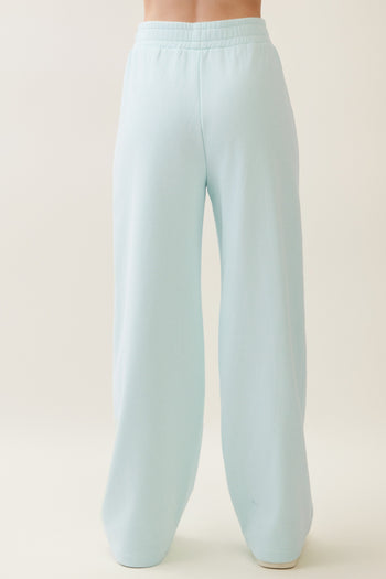 Veveret Striped Lounge Pants in Mint