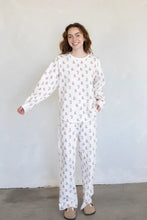 Load image into Gallery viewer, Things Between Teddy Pajama Set in Cream
