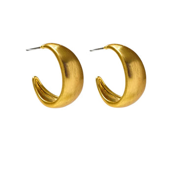 Lauren Kenzie Lisa Gold Hoops