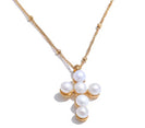 Lauren Kenzie Shannon Cross Necklace