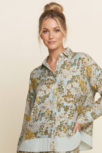Load image into Gallery viewer, J.nna Paisley Floral Print Set in Blue Combo
