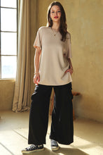 Load image into Gallery viewer, Davi &amp; Dani Solid Color Loose Fit top in Taupe
