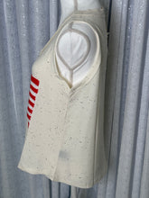 Load image into Gallery viewer, POL Ribbed Knit American Flag Patched Top in Cream
