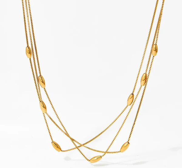 Flynn Necklace in Gold