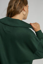 Load image into Gallery viewer, Umgee Solid Color Buttery Soft Knit Top in Evergreen
