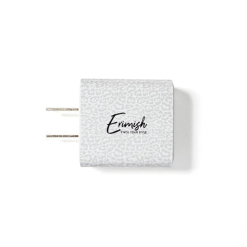 Erimish Ultra Fast Charging Cube in Leopard
