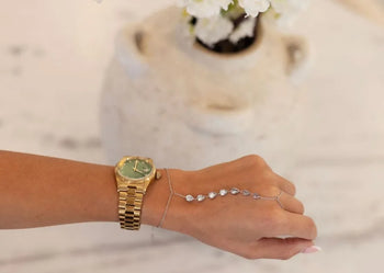 CHANSUTTPEARLS Bling Hand Chain