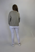 Load image into Gallery viewer, Things Between Textured Knit Sweater in Light Taupe
