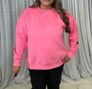 Jade by Jane BE YOURSELF LOVE YOURSELF Sweatshirt in Pink