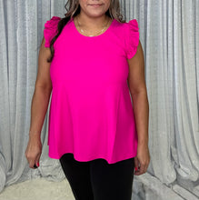 Load image into Gallery viewer, Aryeh "Regina" Swing Top in Hot Pink
