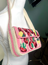 Load image into Gallery viewer, POL Strawberry Beaded Small Handbag
