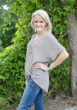 Load image into Gallery viewer, Yolly Cotton Gauze Top in Taupe Shirts &amp; Tops Yolly   
