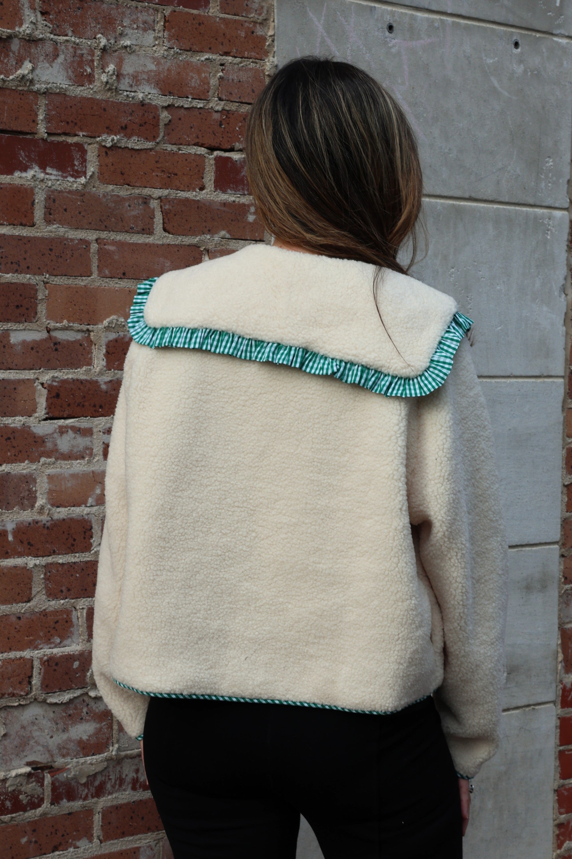 Things Between Thea Jacket in Green – June Adel