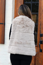 Load image into Gallery viewer, White Birch Faux Fur Vest in Oatmeal
