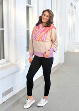 Load image into Gallery viewer, FATE OVERSIZED Knit Hooded Sweater in Oatmeal Multi
