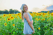 Load image into Gallery viewer, J.nna Denim Top and Shorts Set in Light Denim
