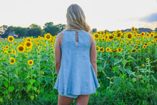 Load image into Gallery viewer, J.nna Denim Top and Shorts Set in Light Denim
