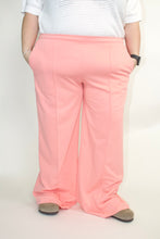 Load image into Gallery viewer, STITCH &amp; Co. Solid Color Knit Pants in Coral
