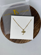 Lauren Kenzie Elephant Necklace in Gold