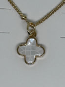 Lauren Kenzie "HARPER FLOWER" Necklace in Gold