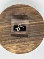 Lauren Kenzie Open Heart Ring in Gold