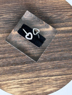Lauren Kenzie Open Heart Ring in Silver