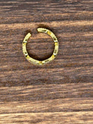 Lauren Kenzie CZ Paved Link Ring in Gold