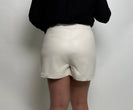 Wishlist Leather Skort in Ecru
