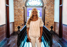 LovLov Romance Dreamy Petal Charm Blouse in Ivory